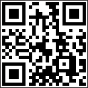 A black and white qr code on a white background.