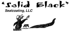 Solid Black Sealcoating - Logo