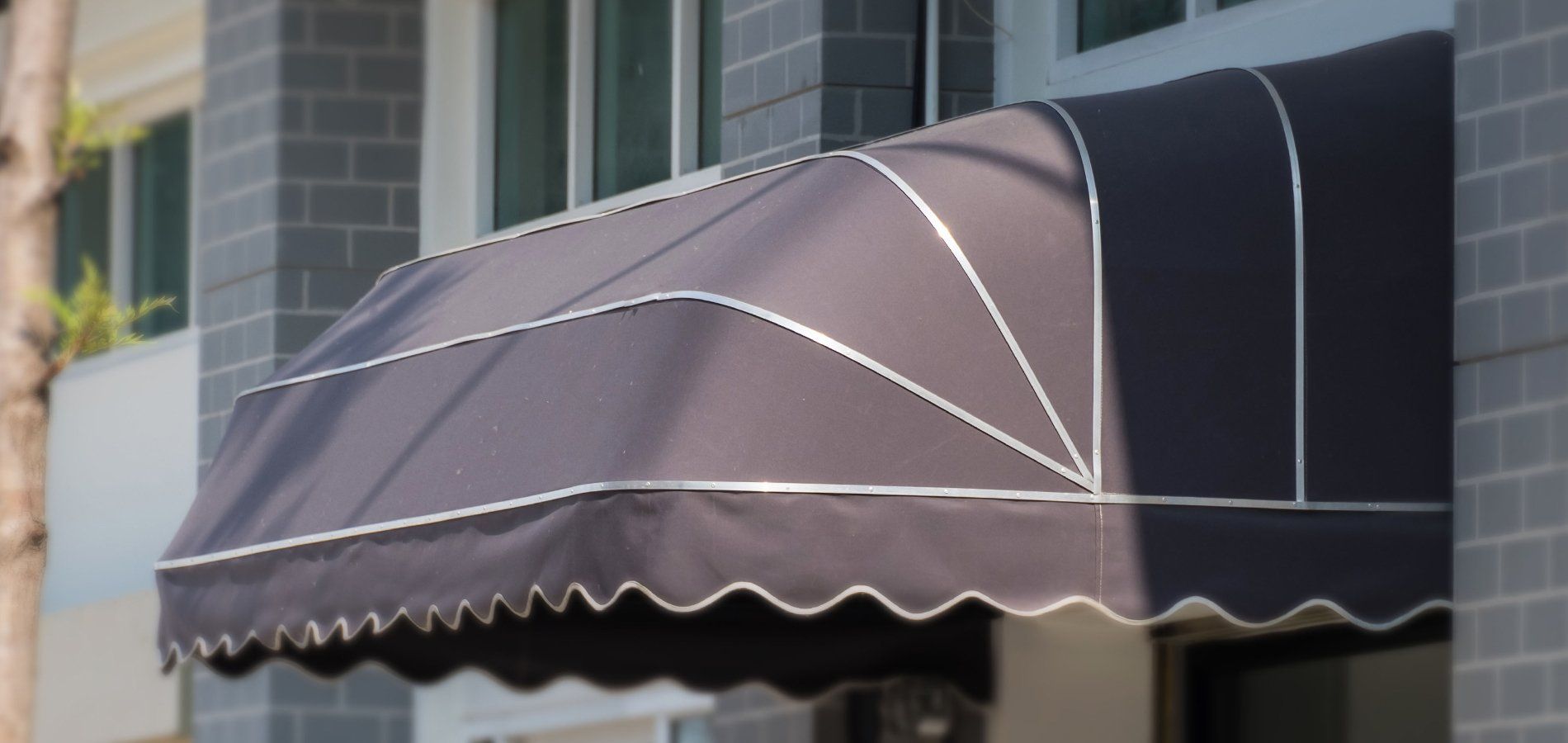 Clean awning