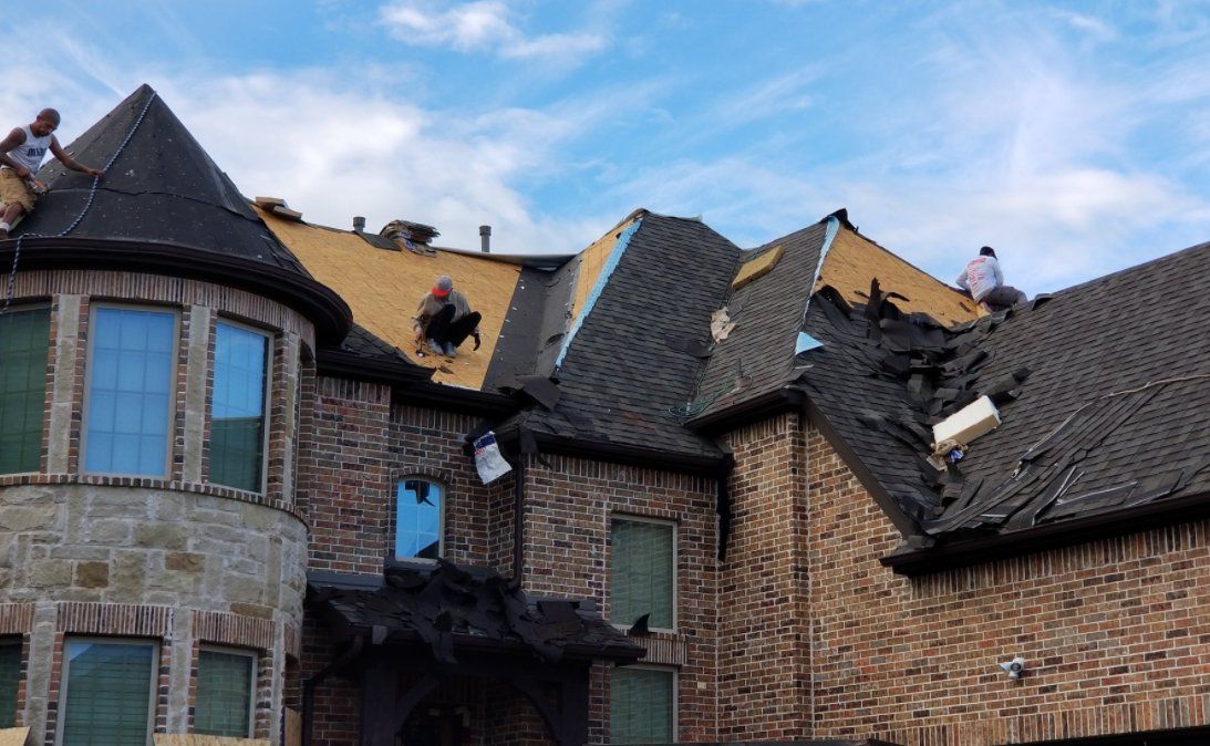 Residential roof service