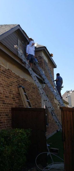 Residential roof service