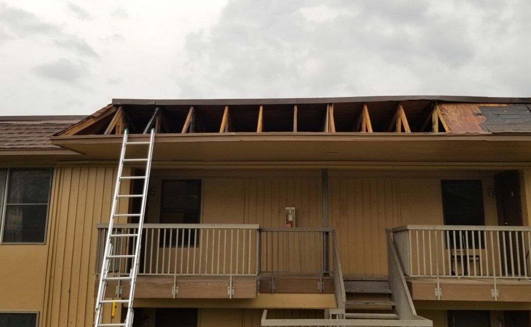 Residential roof service