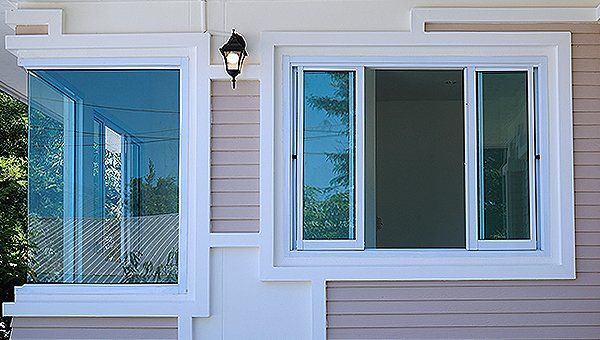 Residential glass installation