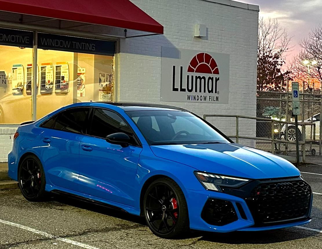 Window Tinting on a Audi RS3, Newport News Virginia