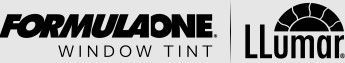 Llumar Formula One Window Tint Logo- Bay Custom Tinting