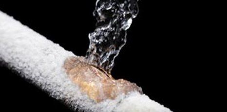 Frozen pipe
