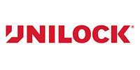 UNILOCK logo in red on a white background