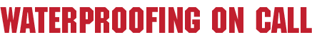 Waterproofing On Call logo