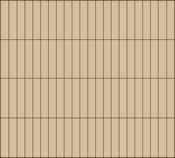 Tan grid-lined wooden or tan panel surface filling the frame