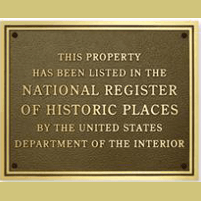 National register of historic places