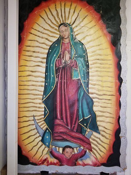 The Virgin of Guadalupe canvas