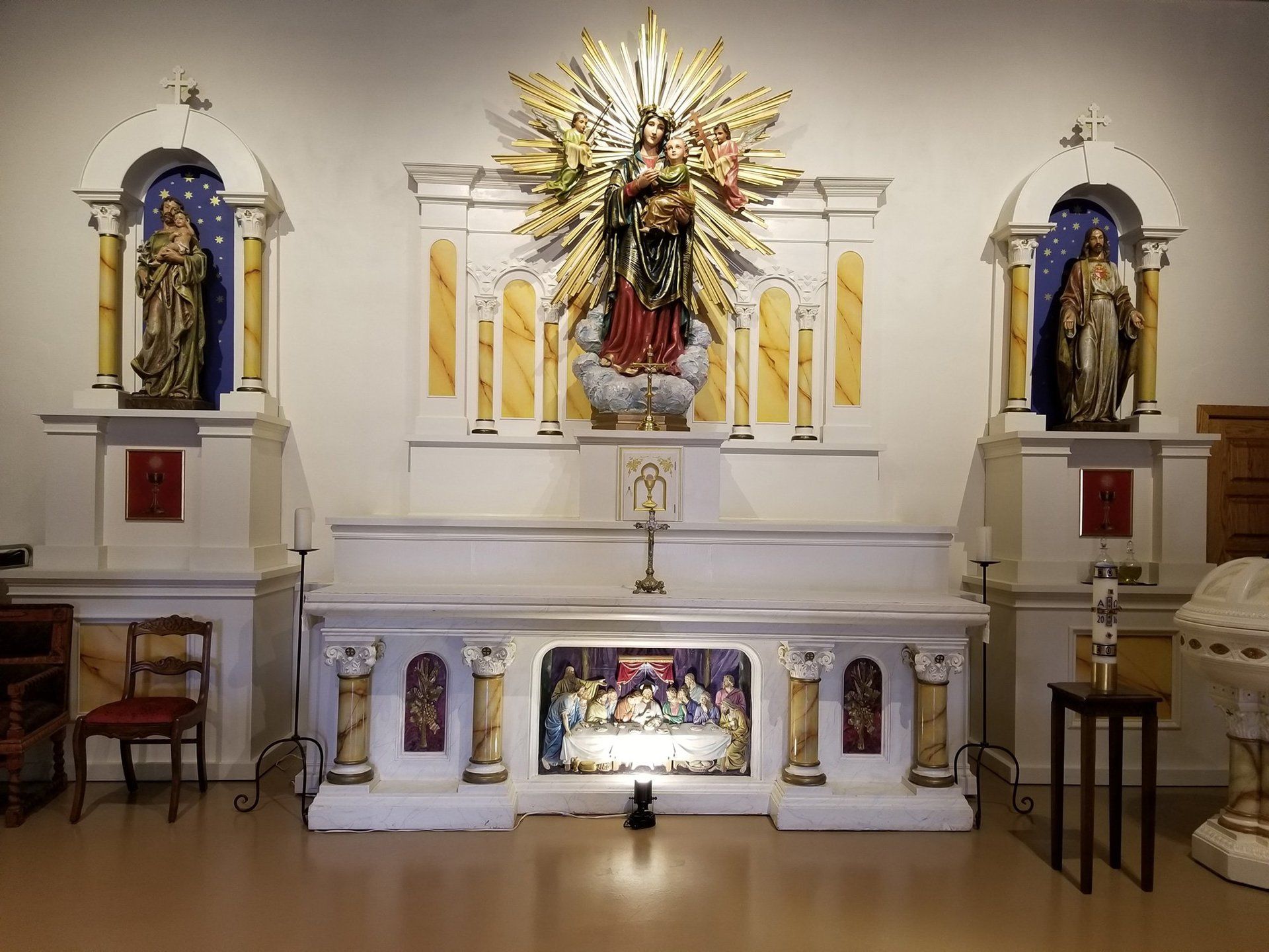 Church altar