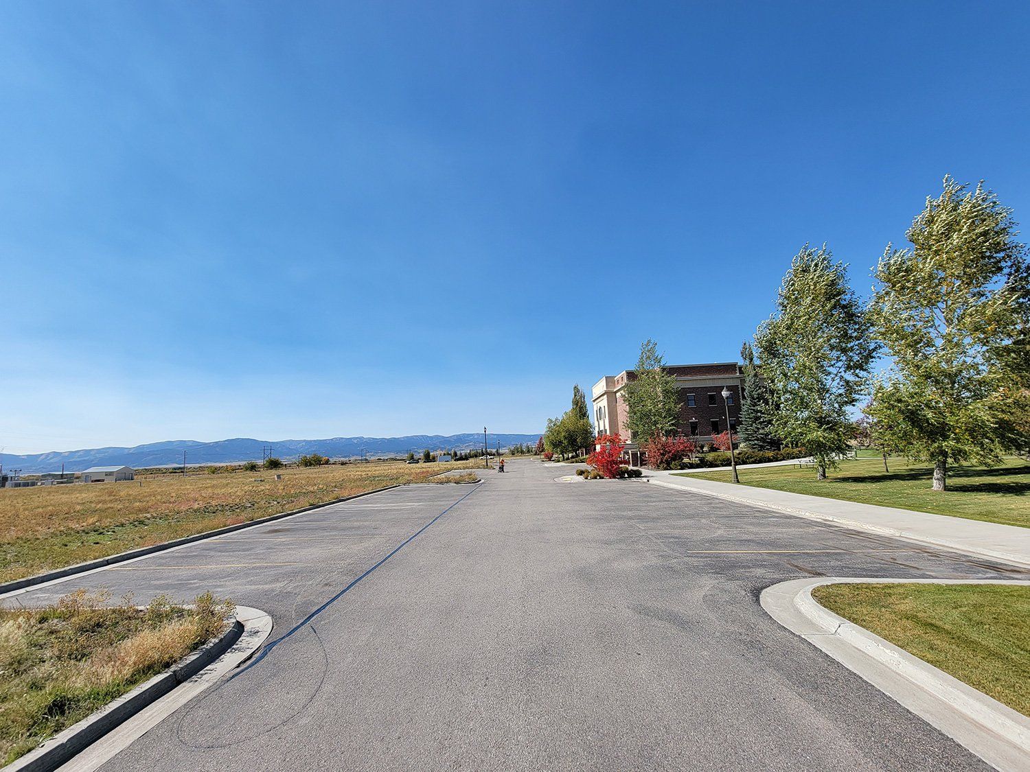 Driveway asphalt paving