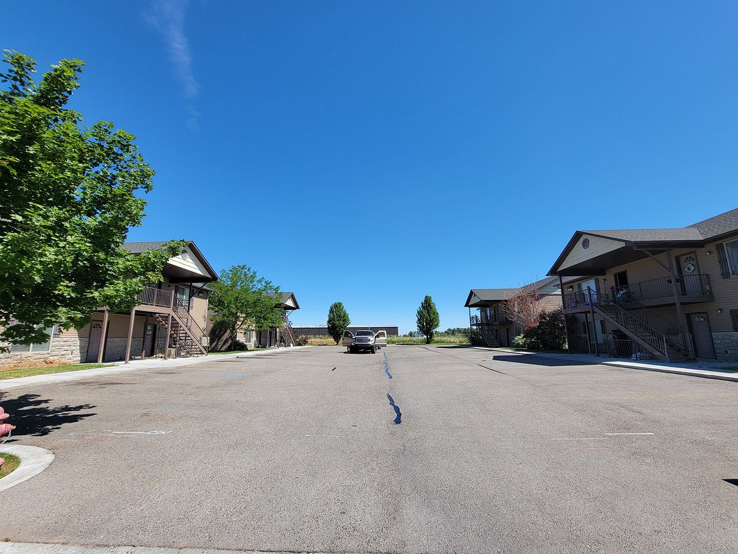 Driveway asphalt paving