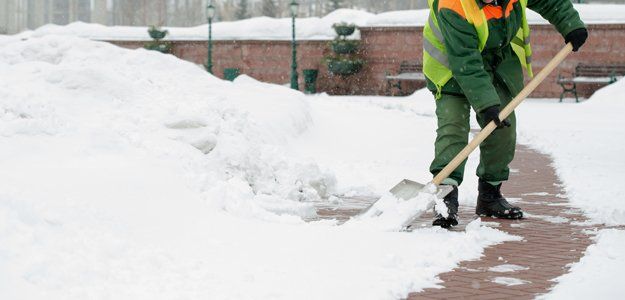 Walkway snow removal