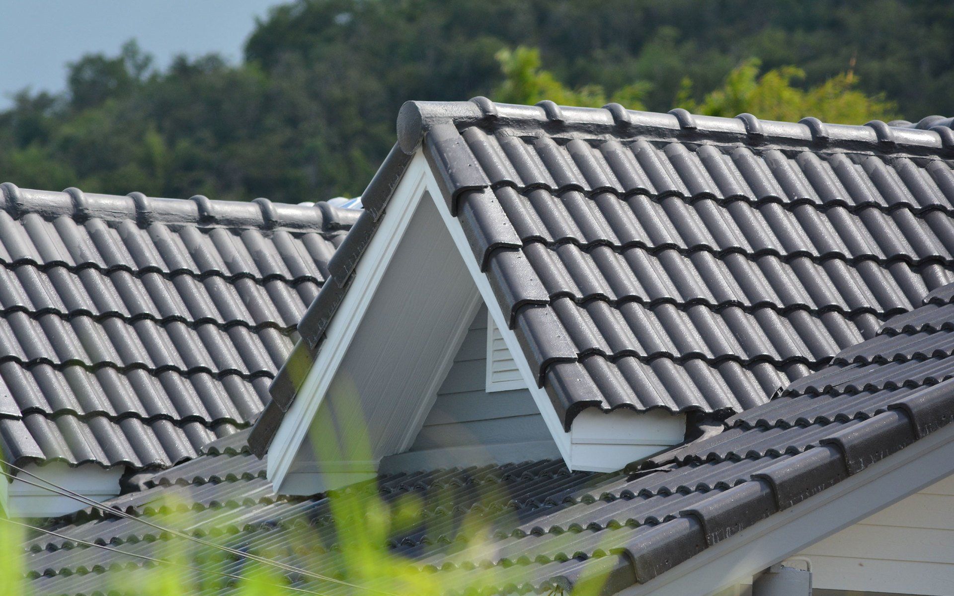 Grey Shingle Roof