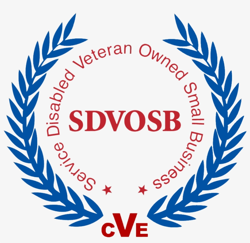 a logo for disabled veteran-owned small business.