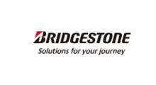 Bridgestone logo with slogan “Solutions for your journey” on a white background