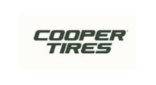 Cooper Tires logo in dark green text on a white background