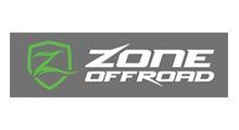 Green shield logo with stylized Z and the text “Zone Offroad” on a gray background