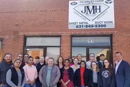 J. M. Haley Corporation workers and staff