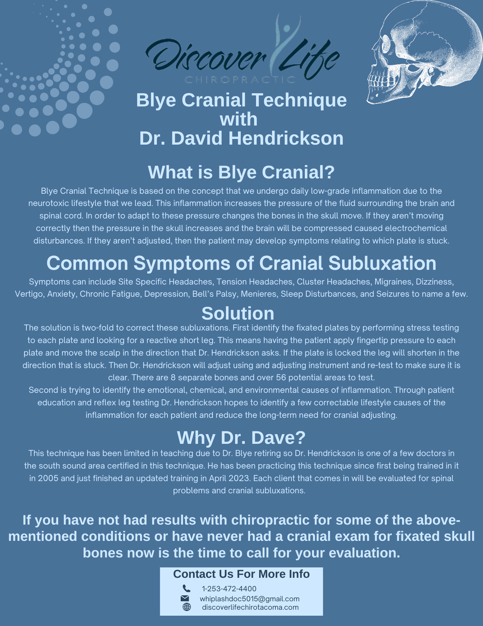 Blye Cranial Technique 