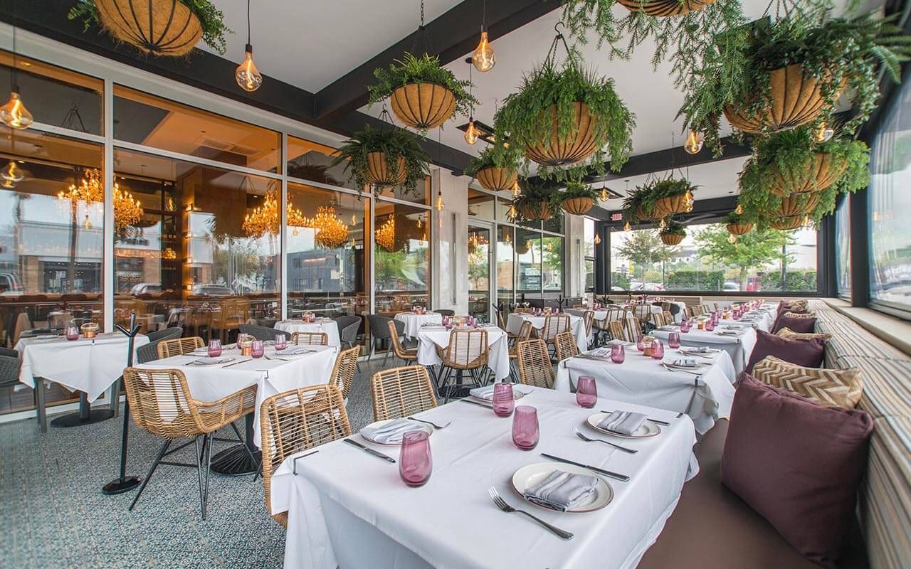 Restaurant dining area