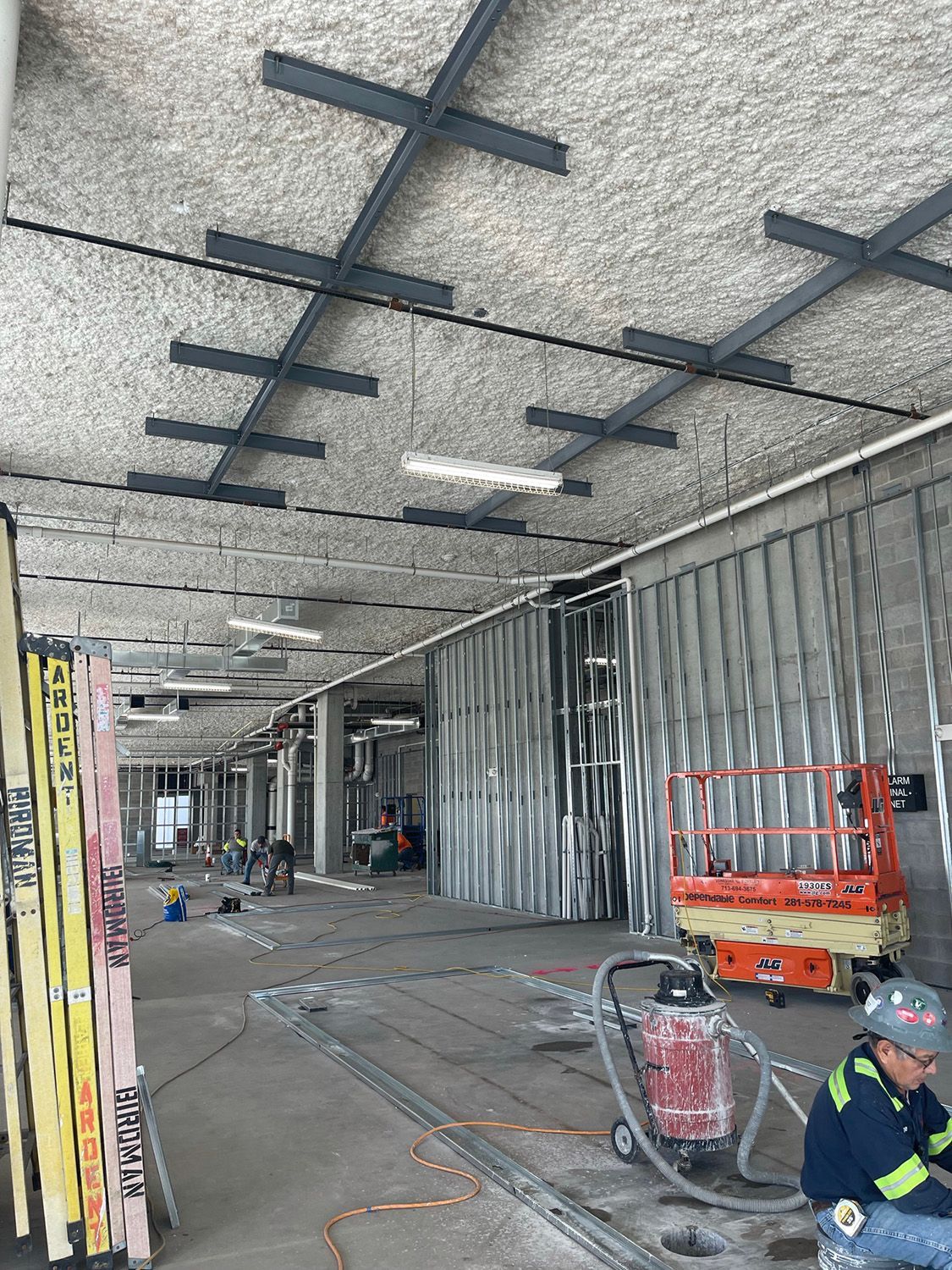 Electrical construction work