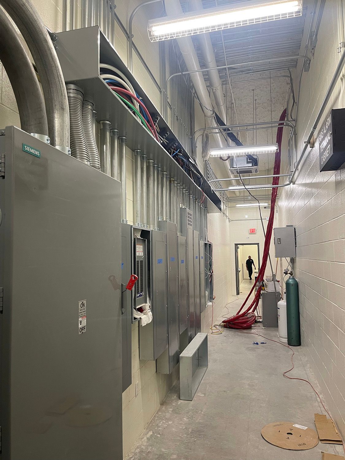 Electrical panel installation