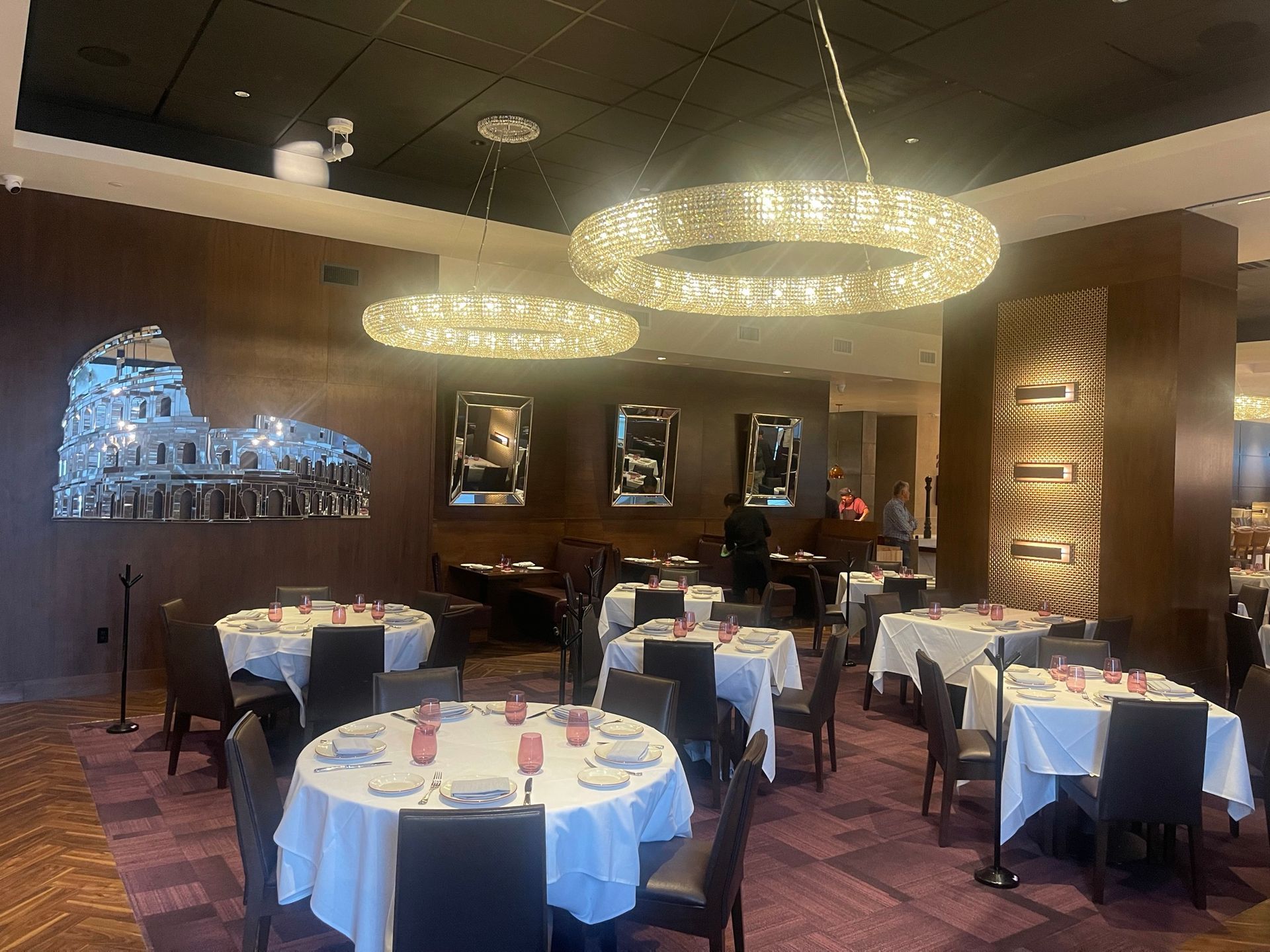 Restaurant dining area