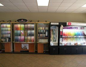 Four Seasons Paint & Floorcovering, Inc. Shop interior
