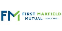 First Maxfield Mutual logo in blue and green with “Since 1860” text