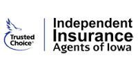 Trusted Choice and Independent Insurance Agents of Iowa logos on a white background