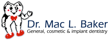 Dr. Mac L. Baker General, cosmetic & implant dentistry - logo