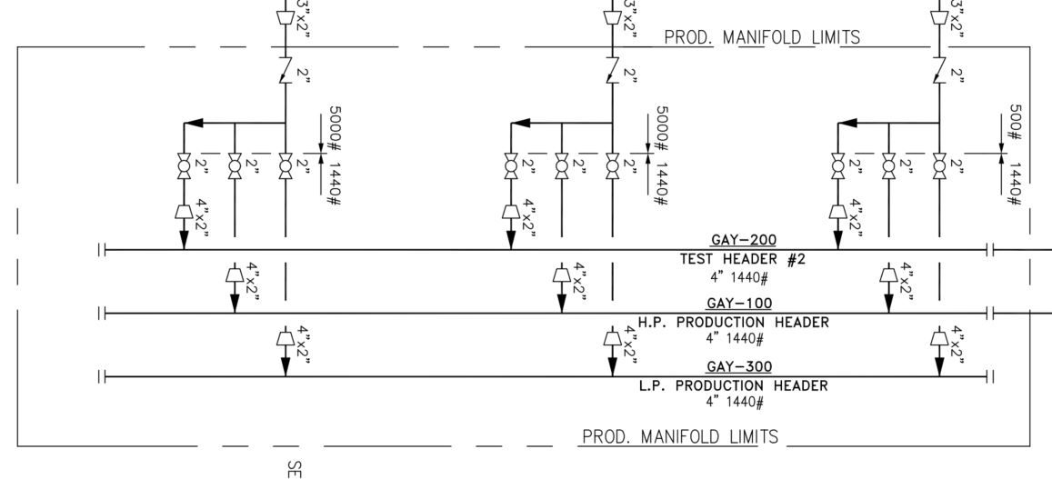 A black and white drawing of a building with a lot of lines and numbers.