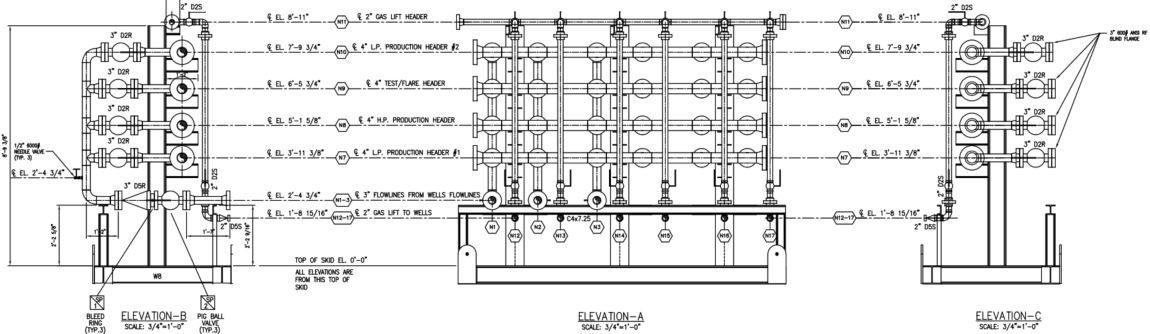 A black and white drawing of a building on a white background.