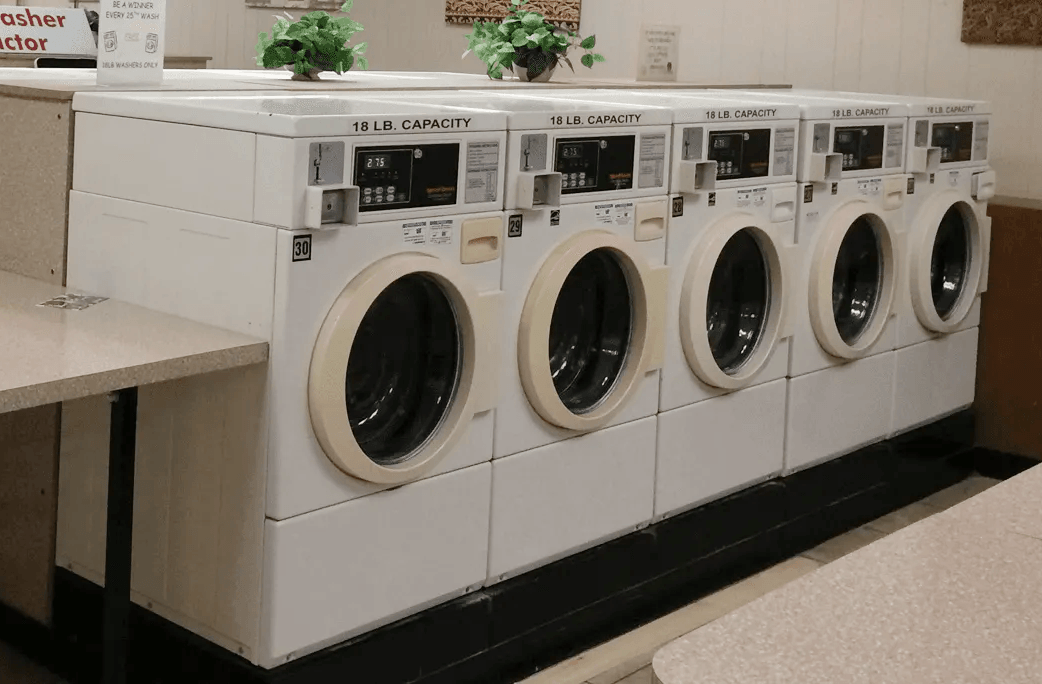 Melissa H Kuskin Around The washing machines