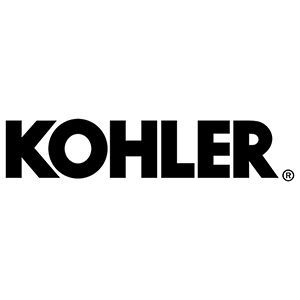 KOHLER logo in bold black text on a white background