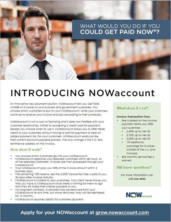 NOWaccount Overview