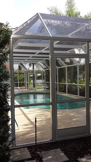 Pool enclosure