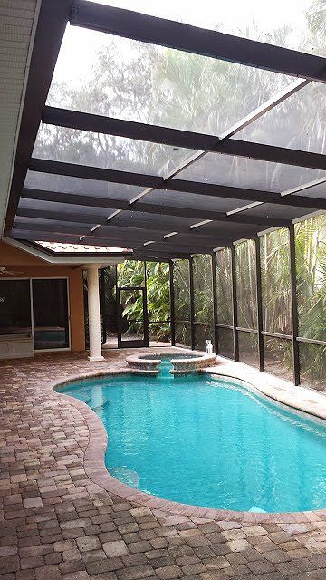 Pool enclosure