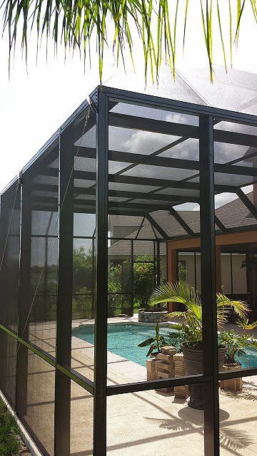 Pool enclosure