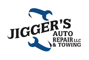 Jigger's Auto Repair, Towing & Recovery | Logo