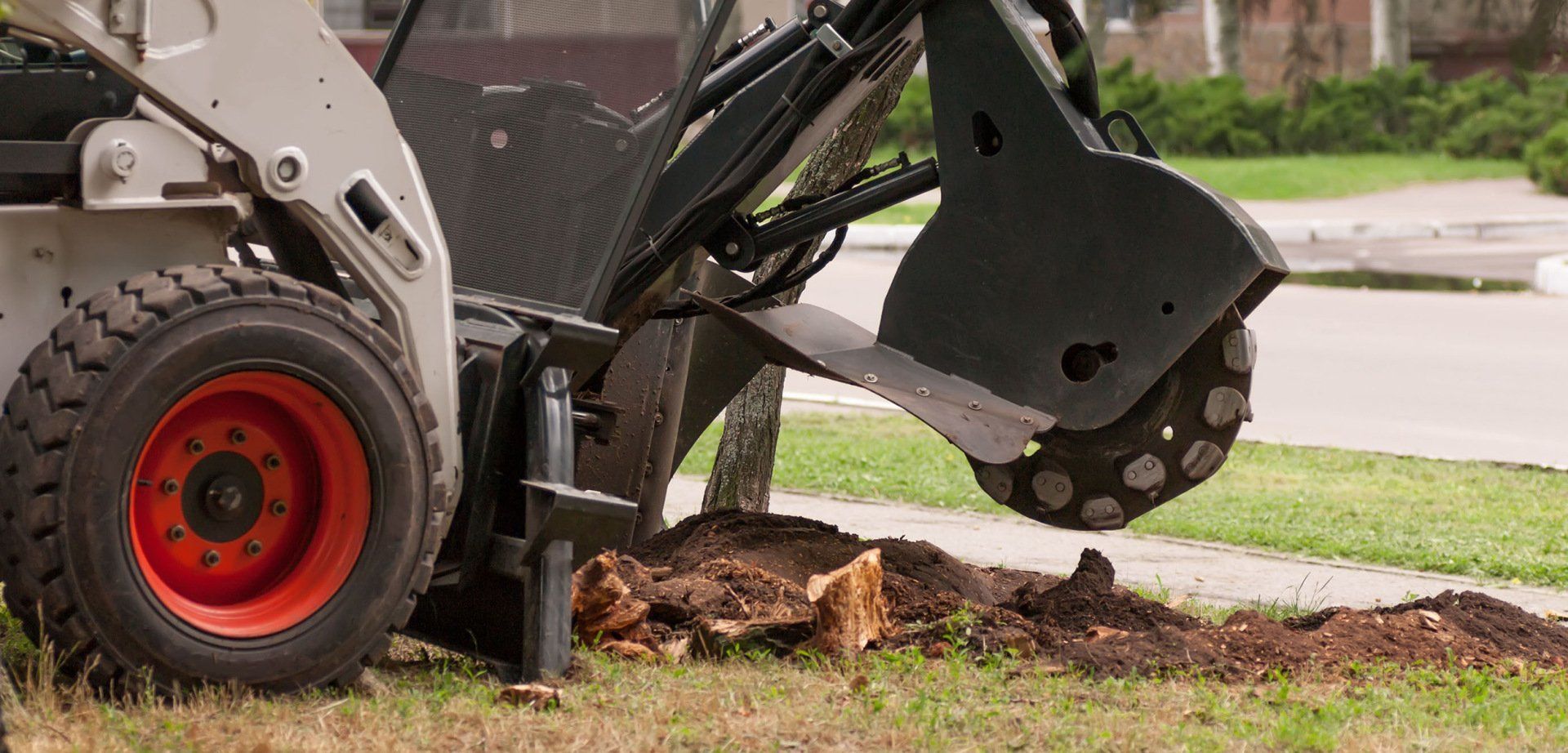 Stump grinding