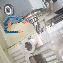 A CNC milling machine