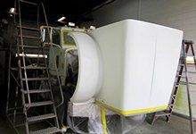 Truck painting before