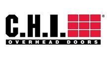Logo for C.H.I. Overhead Doors. Black 