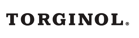 TORGINOL. in bold, sans-serif font. The 
