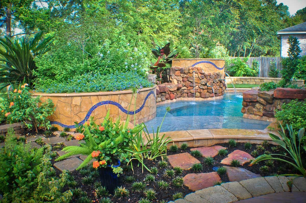 Beautiful small pools