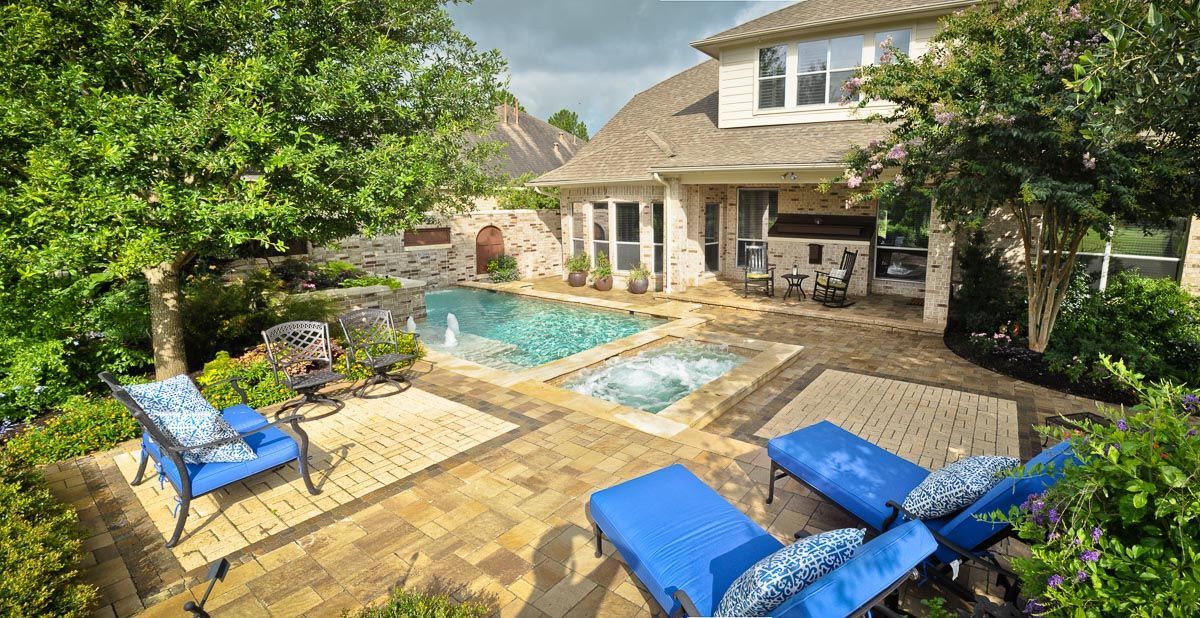 Beautiful small pools